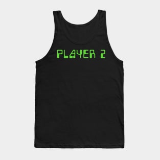 Player 2 Retro Video Game Tank Top